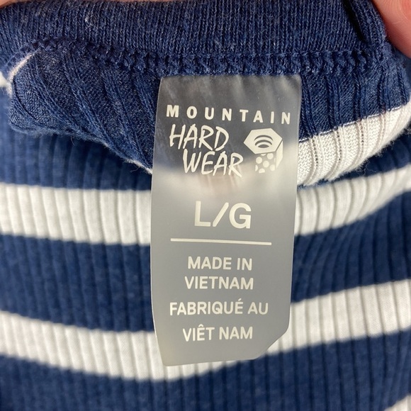 Mountain Hard Wear Stripped T-Shirt with Cut Out Back - Picture 7 of 7